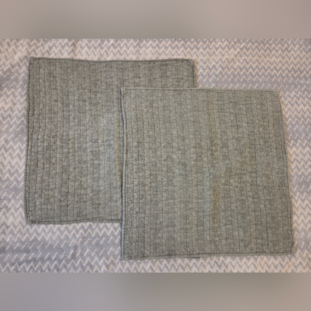 Brunelli Green Floral Cushion Covers